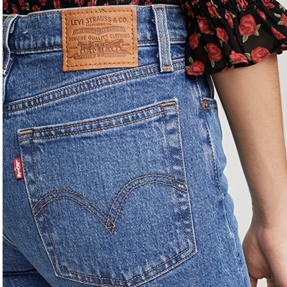 Levi's Wedgie Straight Jeans in Jive Sound Size‎ 26 - Picture 4 of 11